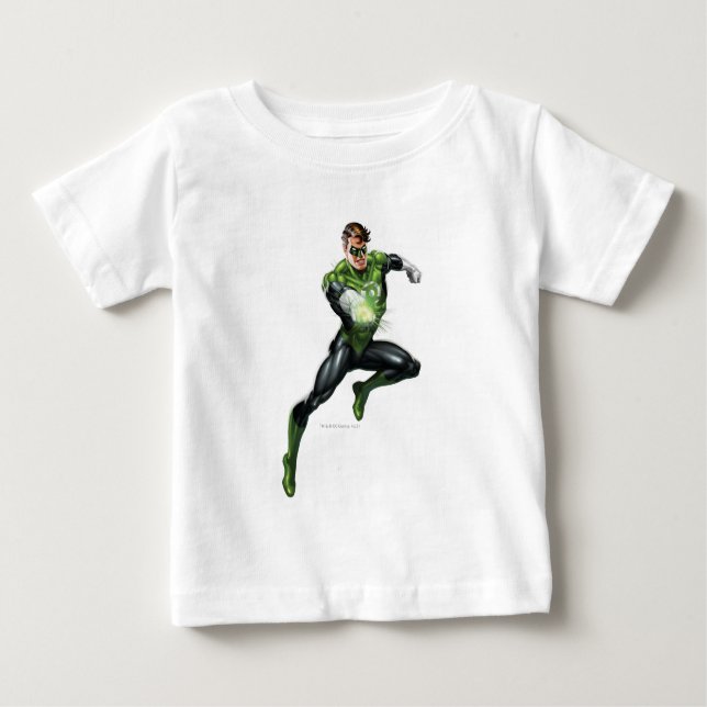 Grüne Laterne - Vollständig gerendert, springen Baby T-shirt (Vorderseite)