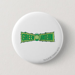 Grüne Laternen-Buchstaben 1 Button