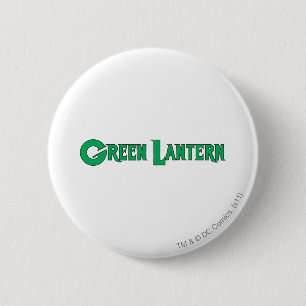 Grüne Laternen-Buchstaben 2 Button