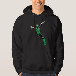 Grüne Laternen-Fliege oben Hoodie