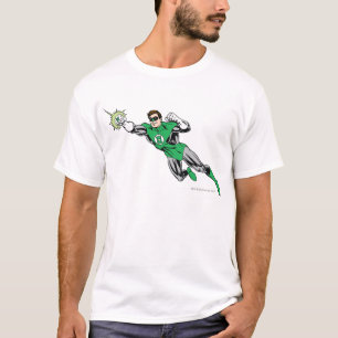 Grüne Laternen-Fliege verließ 2 T-Shirt