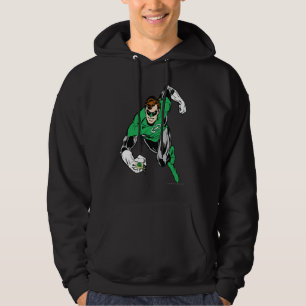 Grüne Laternen-Fliege vorwärts Hoodie
