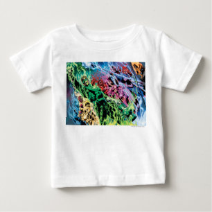 Grüne Laternen-Gruppe - Farbe Baby T-shirt