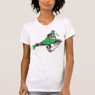 Grüne Laternen-Läufe T-Shirt