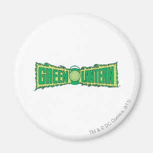 Grüne Laternenbuchstaben 1 Magnet