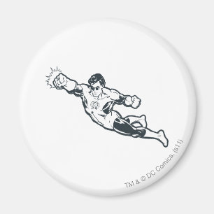 Grüne Laternenpfeile BW Magnet