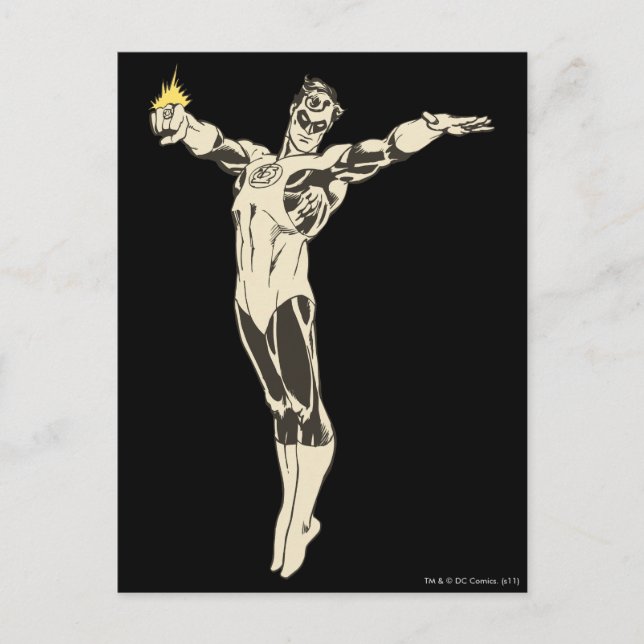 Grüne LaternenPosen Postkarte (Vorderseite)