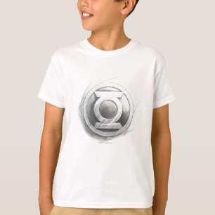 Grüne Laternenzeichen T-Shirt