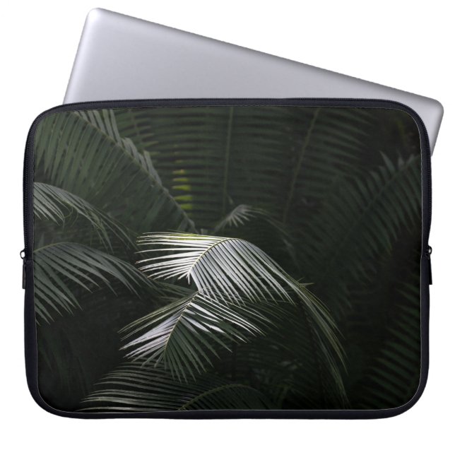 GRÜNE LEAF-PFLANZE LAPTOPSCHUTZHÜLLE (Vorderseite)