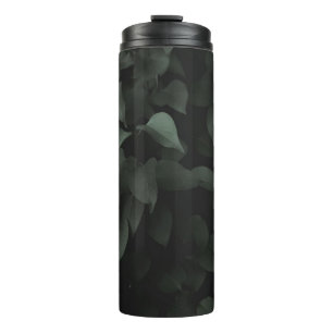 GRÜNE LEAF-PFLANZE THERMOSBECHER