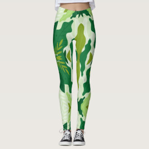 grüne Leggings