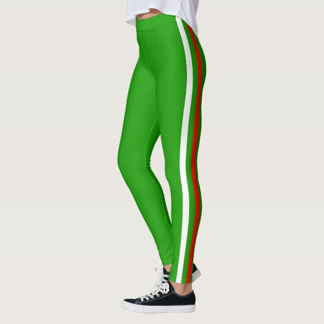 Grüne Leggings - Farben auswählen (Links)