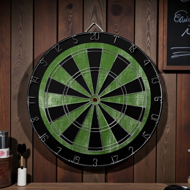 Grüne Leinwandtextur Dartscheibe (Von Creator hochgeladen)