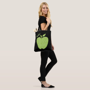 Grüne Leopard Print Apple Lehrer