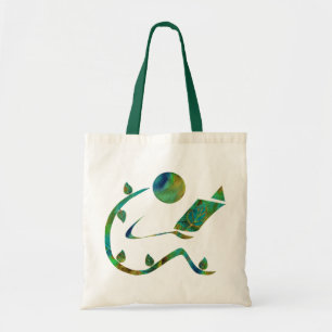 Grüne Leser-Tasche Tragetasche