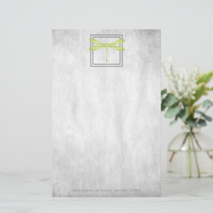 Grüne Libelle Personalisiert Stationery Briefpapier