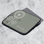 Grüne Libellen Laptopschutzhülle<br><div class="desc">Schützen Sie Ihren Laptop unterwegs mit diesem verführerischen Sleeve-Design mit einem Trio aus Libellen und Lüstern vor einem farbenfrohen Hintergrund in Salbei Green. Mit dem anpassbaren Text können Sie Schriftart ändern, Textfarben und -größen nach Ihren Wünschen ändern. Personalisieren Sie sich selbst oder machen Sie ein großartiges Geschenk.</div>