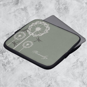 Grüne Libellen Laptopschutzhülle