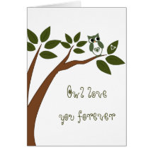 Grüne Liebe im Baum