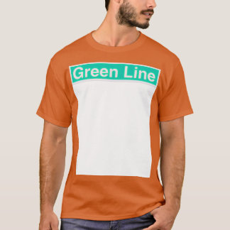 Grüne Linie T-Shirt