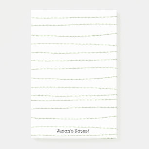 Grüne Linien Notizen 