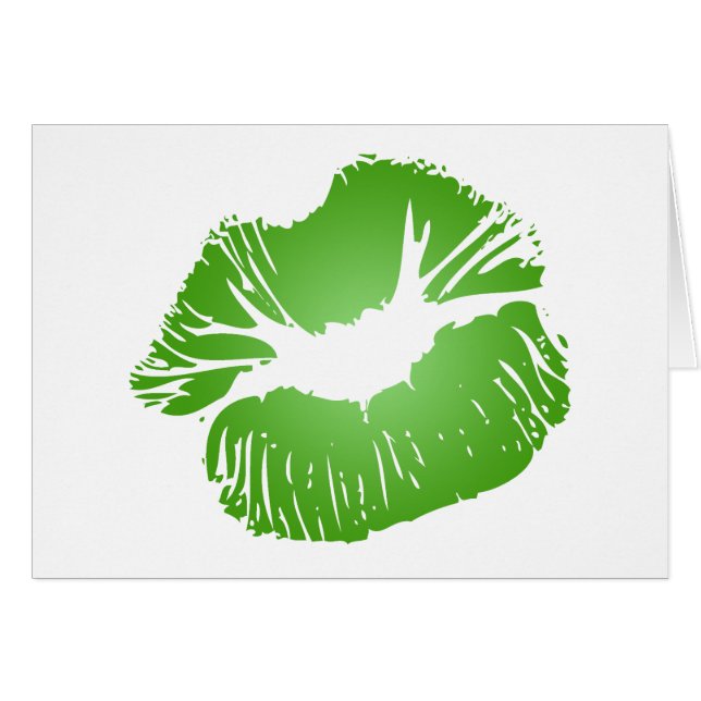 Grüne Lippen (Vorderseite (Horizontal))