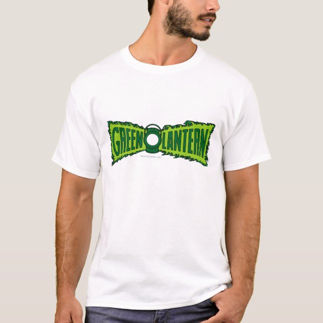 Grüne Logo-Flammen T-Shirt (Vorderseite)