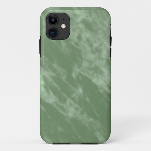 Grüne Marmoransicht Case-Mate iPhone Hülle (Rückseite)