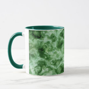 Grüne Marmorbeschaffenheit Tasse