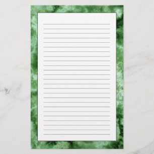 Grüne Marmorstruktur Briefpapier