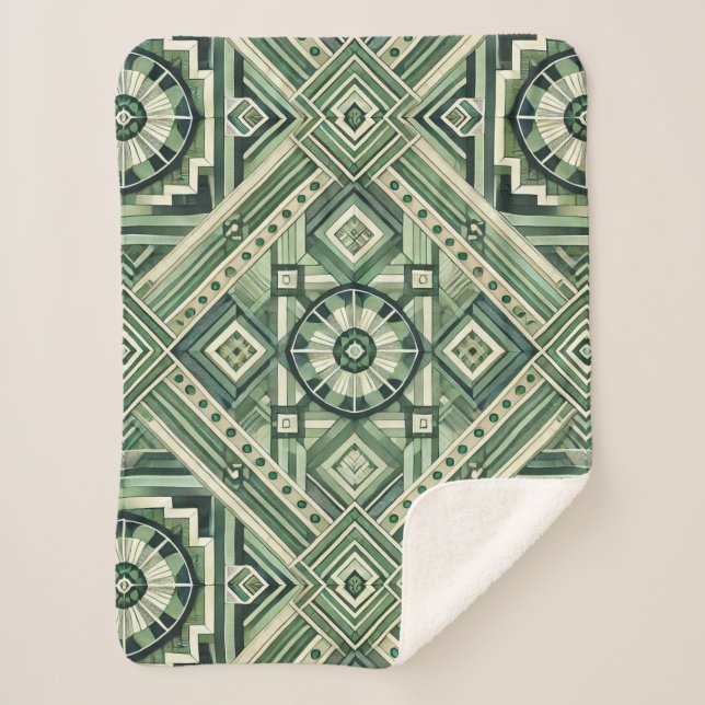 Grüne Maschine Sherpadecke (Vorderseite)