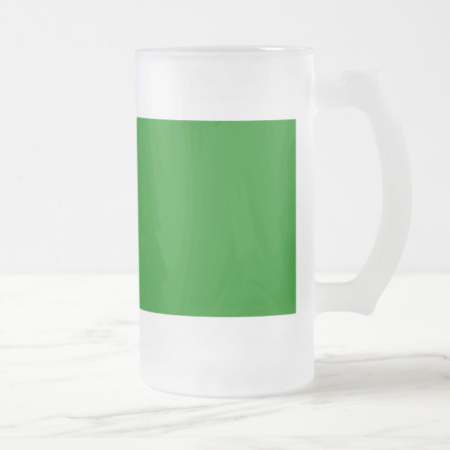 Grüne Mattierte Glasbierbläser-Tasse Mattglas Bierglas (Rechts)