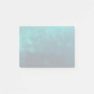 Grüne Mattierte Glastextur Post-it Klebezettel