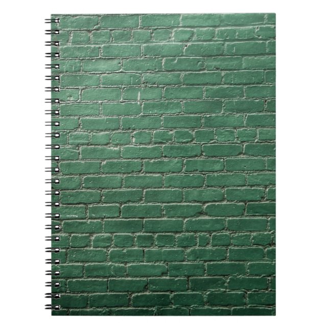 Grüne Mauer Notizblock (Vorderseite)