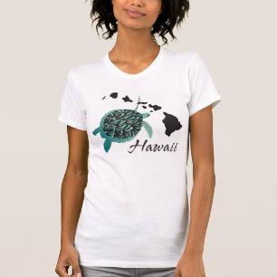 Grüne Meeresschildkröte Hawaiis T-Shirt