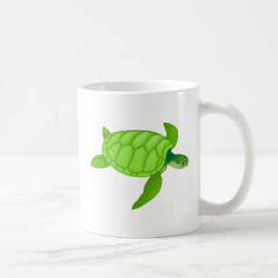Grüne Meeresschildkröte Kaffeetasse