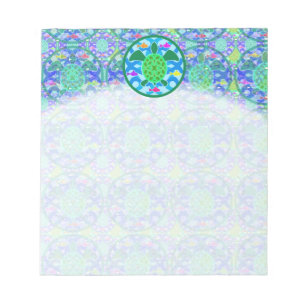 Grüne Meeresschildkröte Notizblock