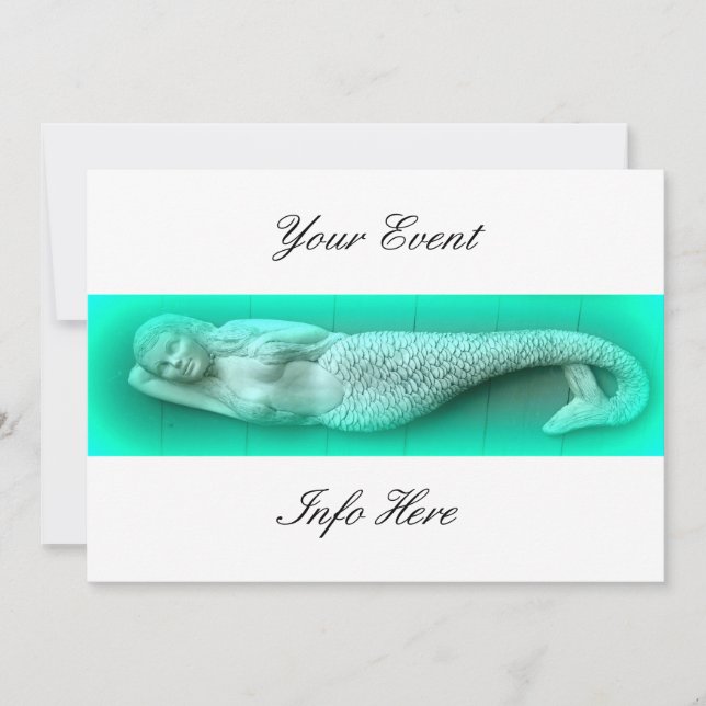 grüne Meerjungfrau (Vorderseite)