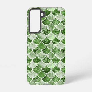 Grüne Meerjungwaage Samsung Galaxy Hülle