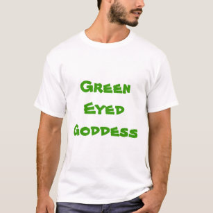 Grüne mit Augen Göttin T-Shirt