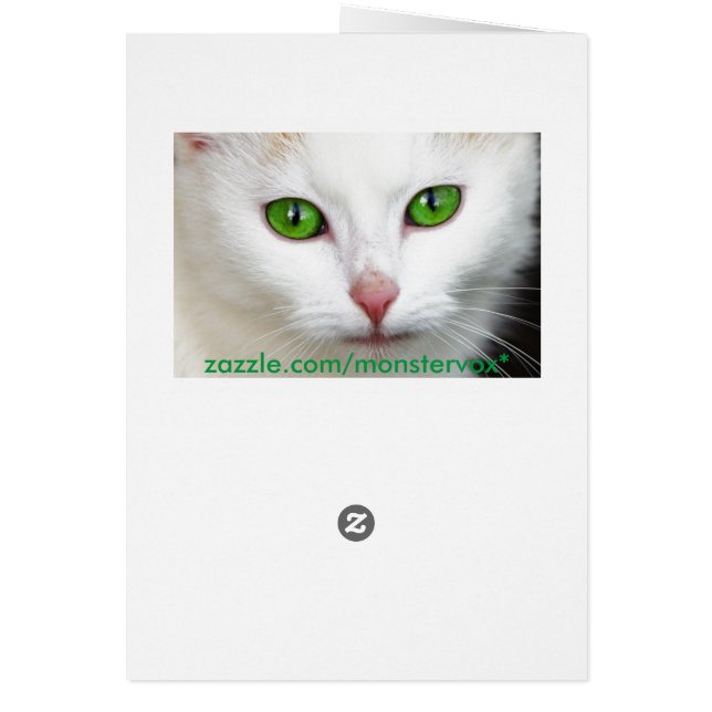 Grüne Mit Augen Katze (Hinten)