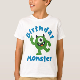 Grüne Monster-Geburtstagsfeier T-Shirt