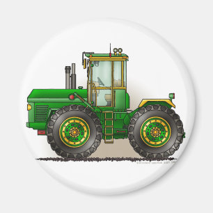Grüne Monster-Traktor-Magneten Magnet