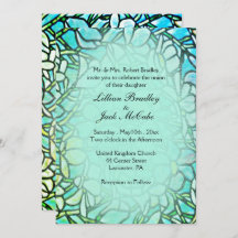 Grüne Mosaikfliesen Hochzeit