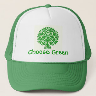 Grüne Mütze wählen