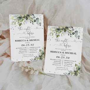 Grüne Nacht vor Einladung