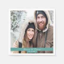 Grüne Namen des Hochzeitstiefels für Foto