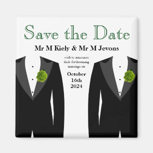 Grüne Nelke rettet die Date Magnet Gay Wedding