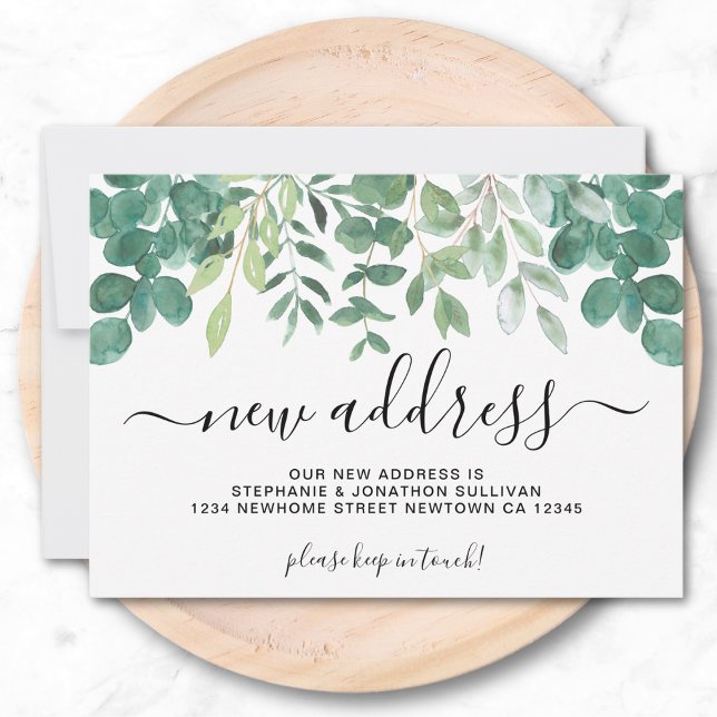 Grüne neue Ankündigung zur Adressenverschiebung (Von Creator hochgeladen)