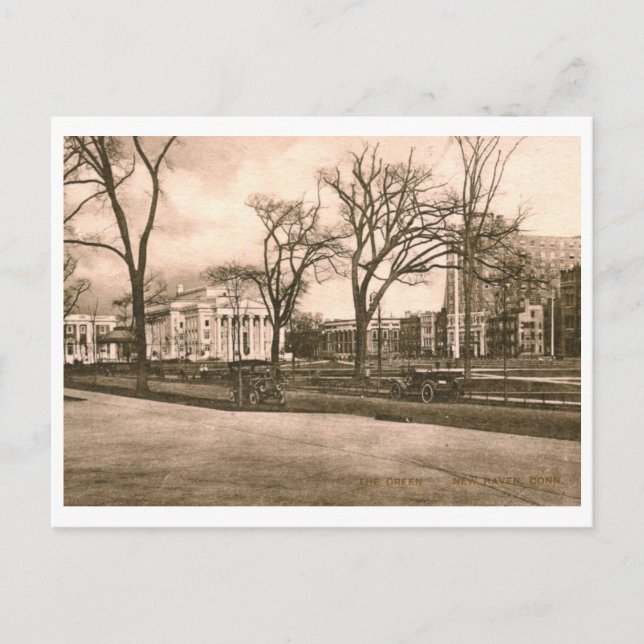 Grüne, neue Haven, CT Vintag Postkarte (Vorderseite)